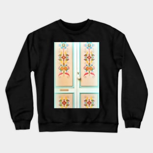 A Pretty Spanish Door Crewneck Sweatshirt